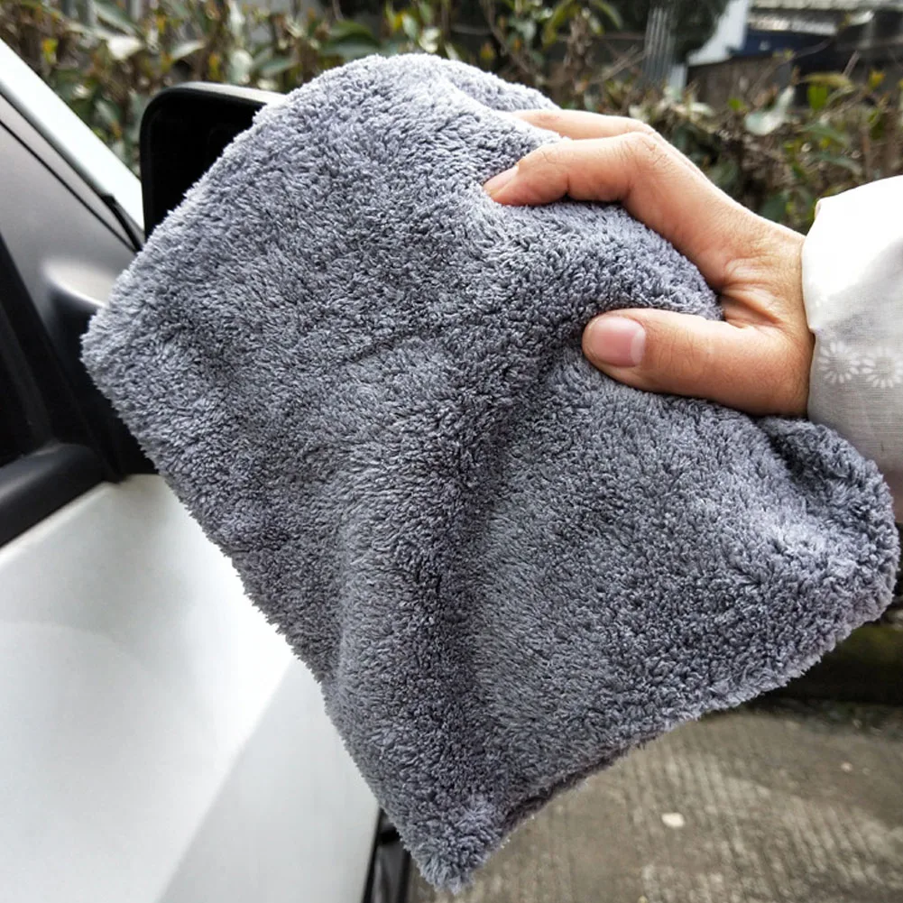 

40x40cmCM Microfiber Towel for Car Wash Cleaning Drying Cloth for Car Care Cloth Detailing Car Wash Towel Auto Accessorie