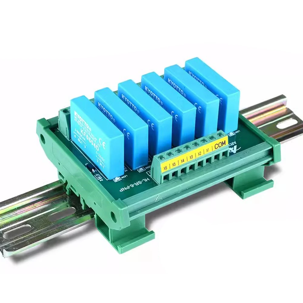 

SSR Single-Phase Solid-State Relay Module Base NPN PNP HL-SR1-1 PLC Amplifier Output Board
