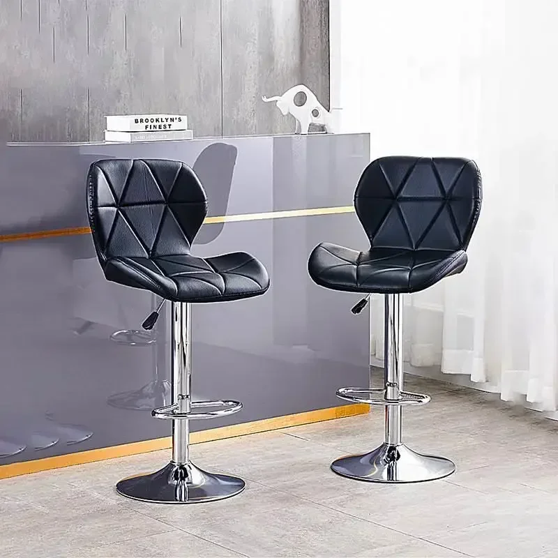 Роскошные скандинавские минималистичные коктейльные барные стулья с высокой