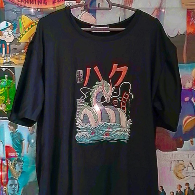 Футболка в стиле Харадзюку для студийной фотосъемки Тоторо Миядзаки улзан