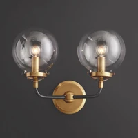 high end copper wall lamp led constant current wall lamp staircase living room bedroom decorative wall lamp