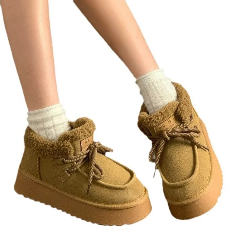 Утепленные зимние ботинки с плюшами 925 женские северо-восточные морозостойкие