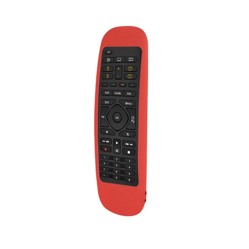 Фото Универсальный чехол для пульта дистанционного управления B67C для Logitech Harmony Companion, силиконовый защитный чехол с противоскользящим покрытием №1