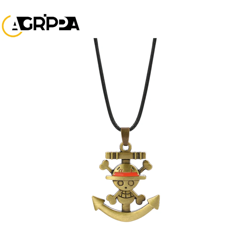 

Agrippa Anime Necklace Women Jewelry Cartoon Metal Pendant Skull Hat Friendship Men Women Jewelry Accessories Gift For Fans