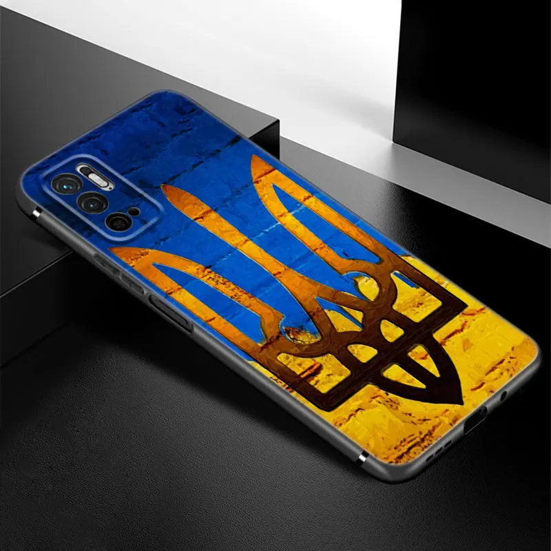 Чехол для телефона с украинским флагом Xiaomi Redmi Note 10 11 11S 12 4G 8 9 11E 11T Pro Plus 10T 5G 8T 9S 10S 12S