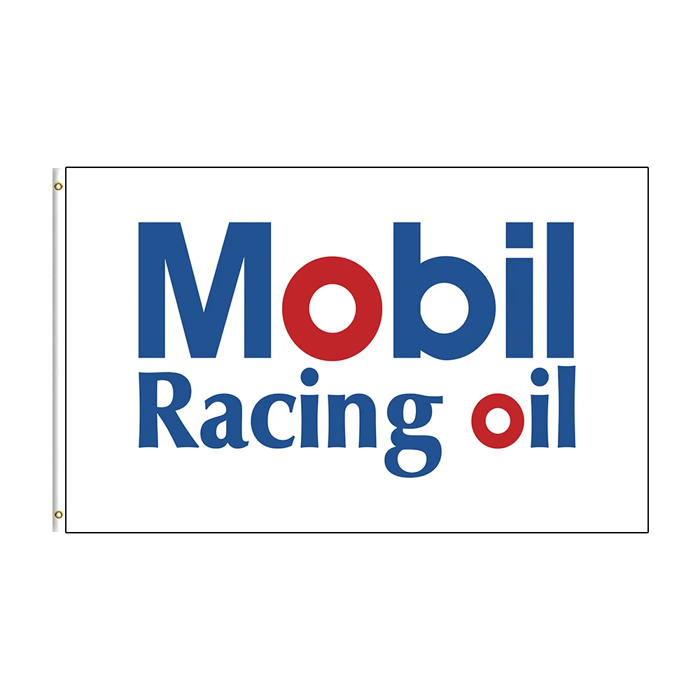

3x5 Ft MOBILS Flag Polyester Printed Racing Car Banner For Decor