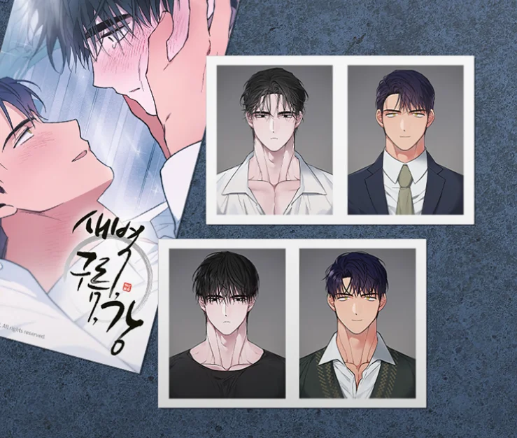 Официальный покупатель: корейские комиксы с двойным мужским комиксом BL Morning J-Meeshop