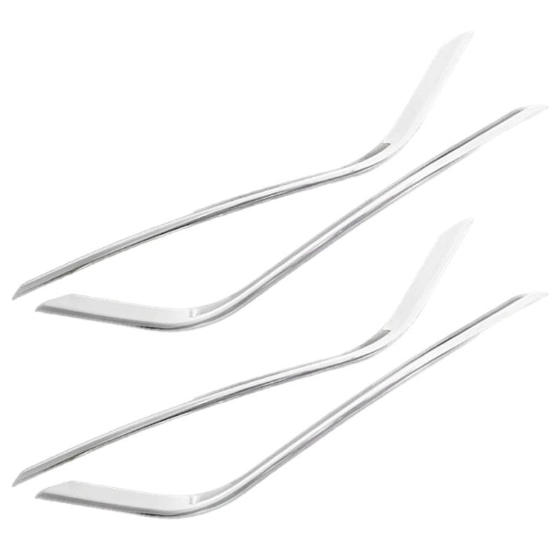 

4 шт., накладки на глушитель выхлопной трубы для Golf 7,5 Mk7 2018