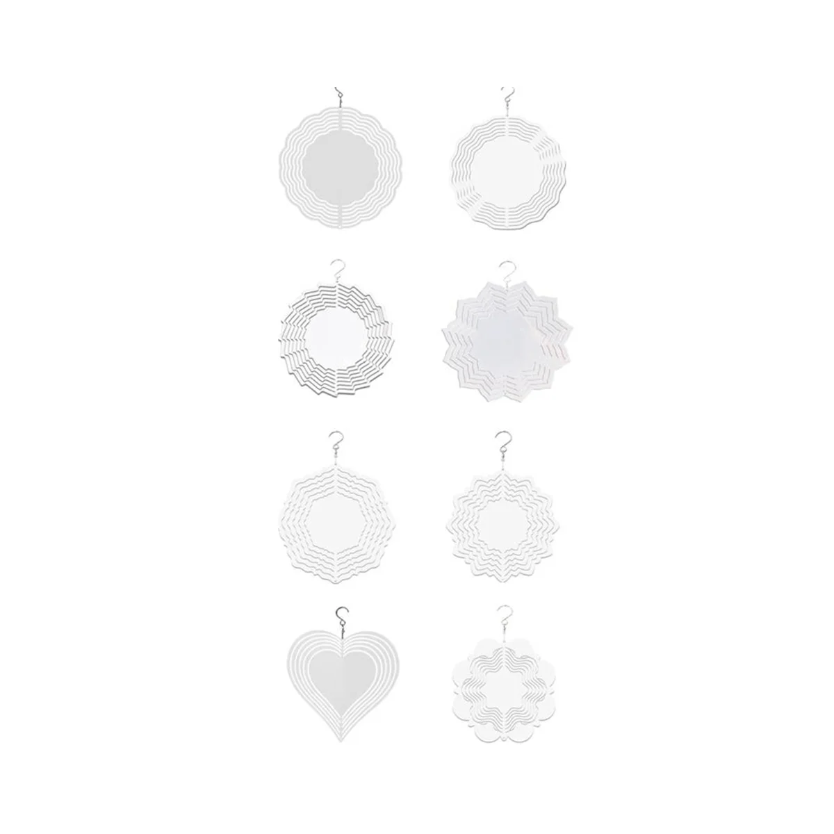 Рождественская серия ветроэнергетика белая фотография двухсторонняя печать