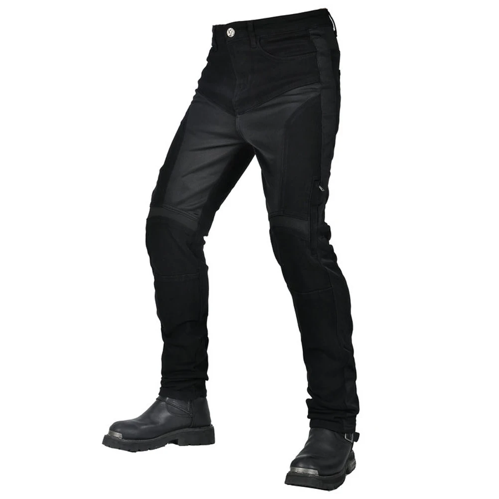 Брюки для езды на мотоцикле мужские сетчатые гоночные джинсы мотокросса в стиле