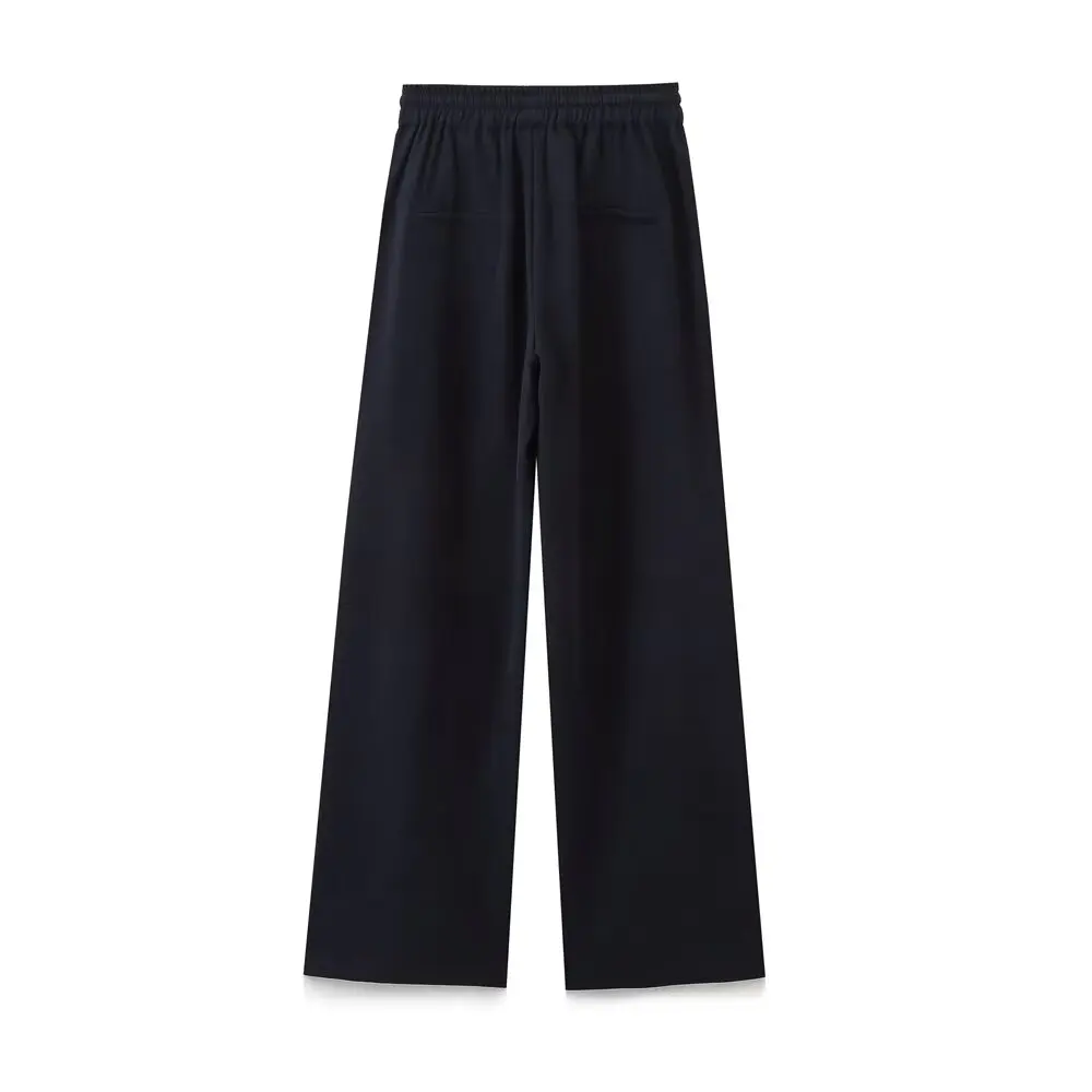 PB &amp ZA Женская осенняя новинка 2024 модная куртка-бомбер пальто широкие брюки