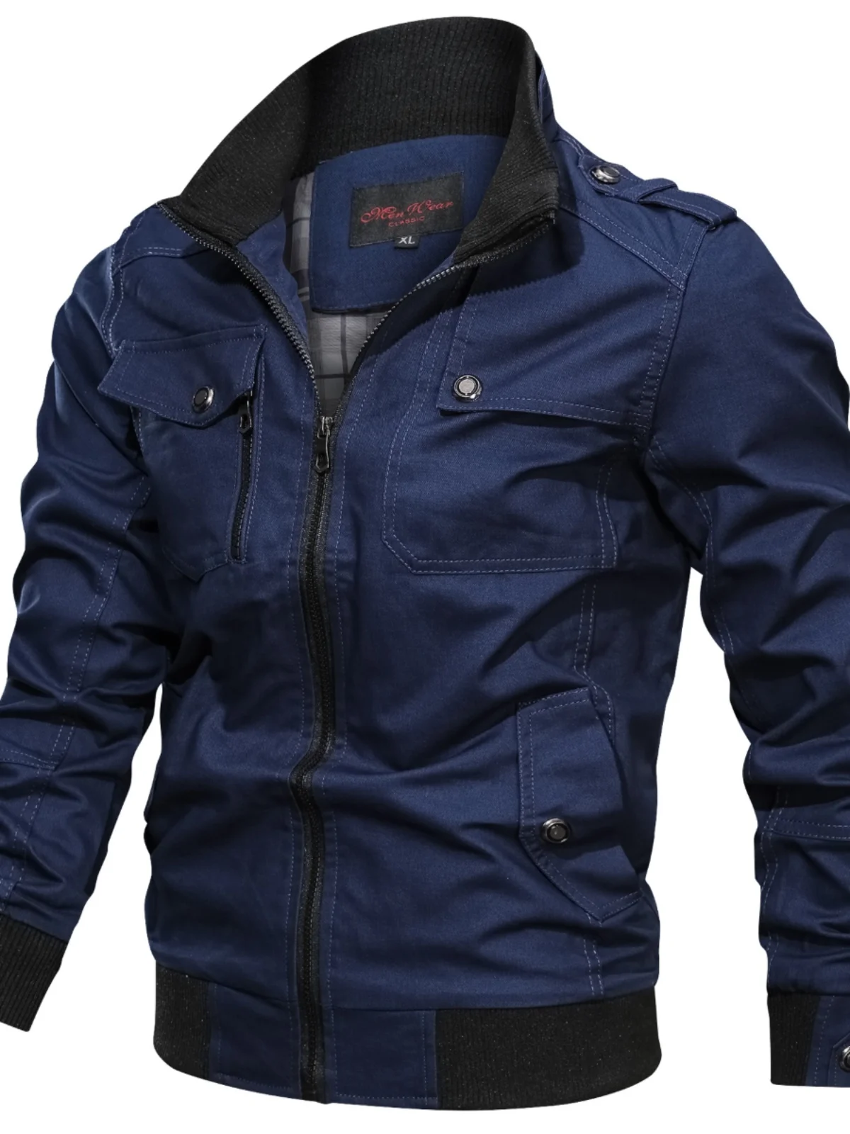 Американская винтажная стираная куртка Paul мужская молодежная из чистого хлопка