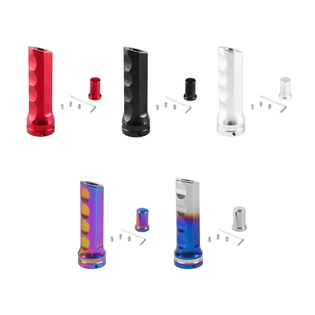

Handle Sleeve Professional Aluminum Alloy Skid-proof Auto Hand Brake Protector Cover Decoration Fittings Universal Grip