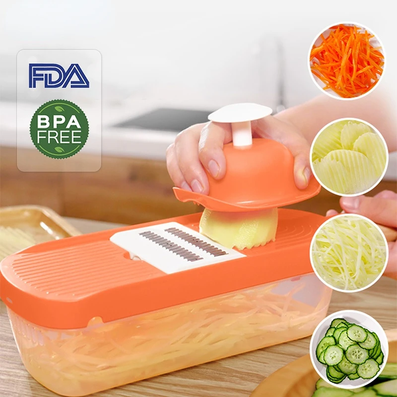 

Multifunctional Vegetable Cutter Slicer Fruit Vegetable Tools Peeler Carrot Grater Kitchen Gadget Kichen Accessories