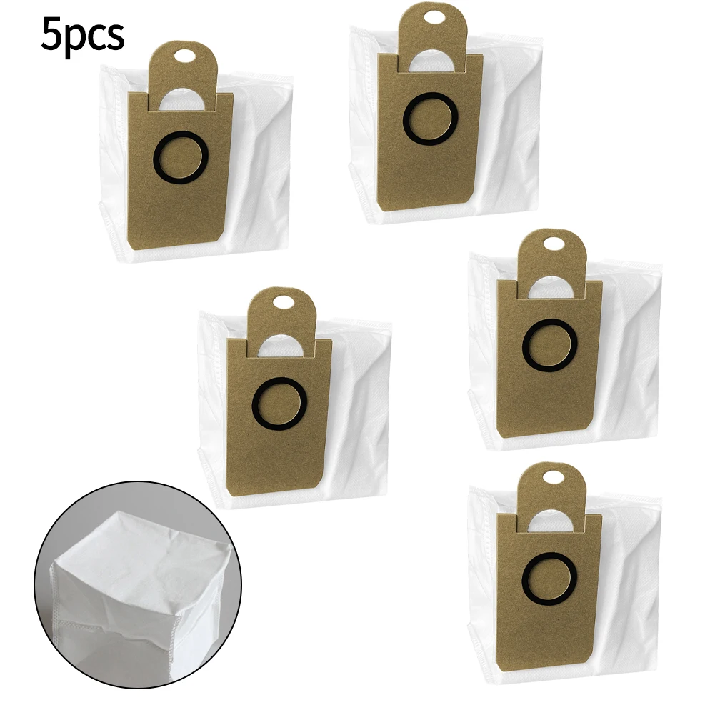 

5 Pack Reusable Dust Bag Parts For IHome AutoVac Nova Self Empty Robot Vacuum Cleaner Replacement Robot Sweeper Spare Part