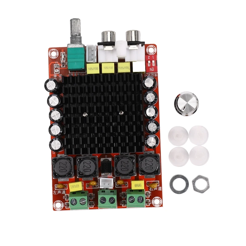 

Умная электроника Tda7498, Dc 14-34 в, Плата усилителя класса D 2X100W, двухканальный АУДИО стерео усилитель, плата стандарта