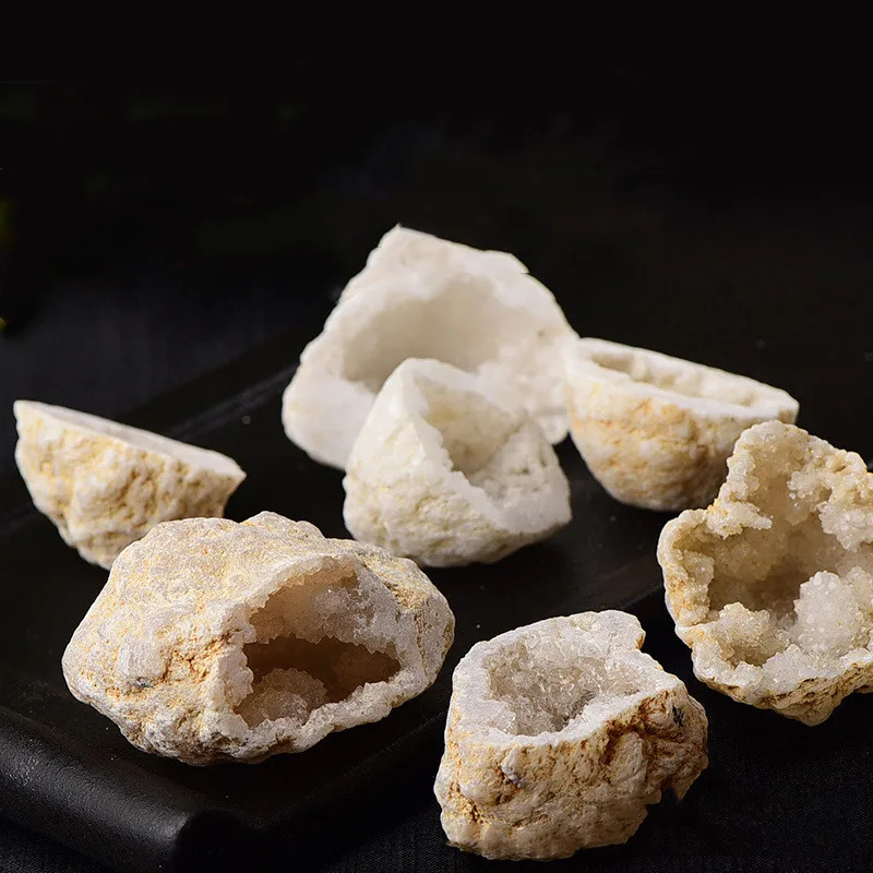 

Неоткрытые натуральные Агатовые жеодовые кристаллы, необработанные кристаллы минеральной энергии, лечебные кристаллы, кластерная каменна...