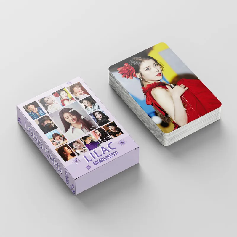 

55PCS/set Kpop IU Lee Ji Eun TWICE Photocards Album ITZY Kep1er IVE Photocard Lomo Card Photocard Photo Cards 2022