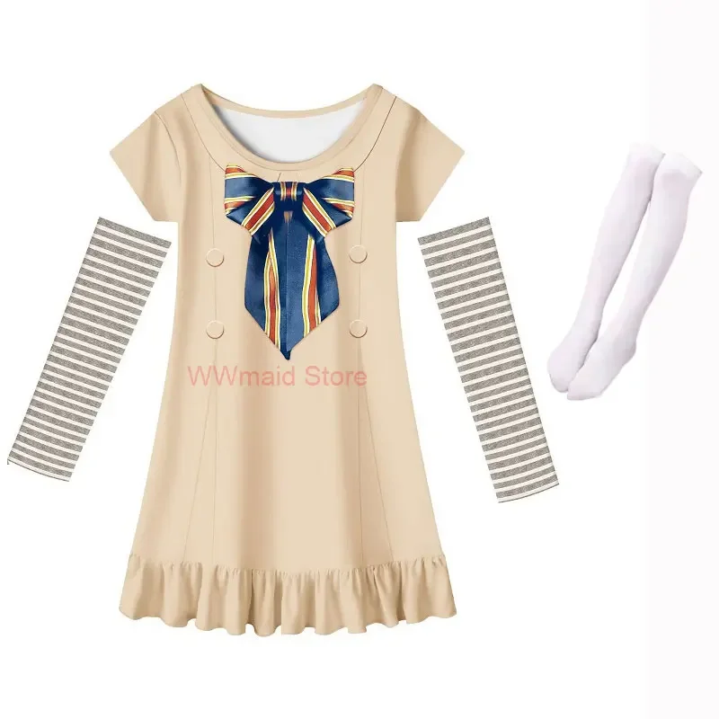 Детская одежда новый продукт костюм M3GAN/Меган одинаковое платье из фильма