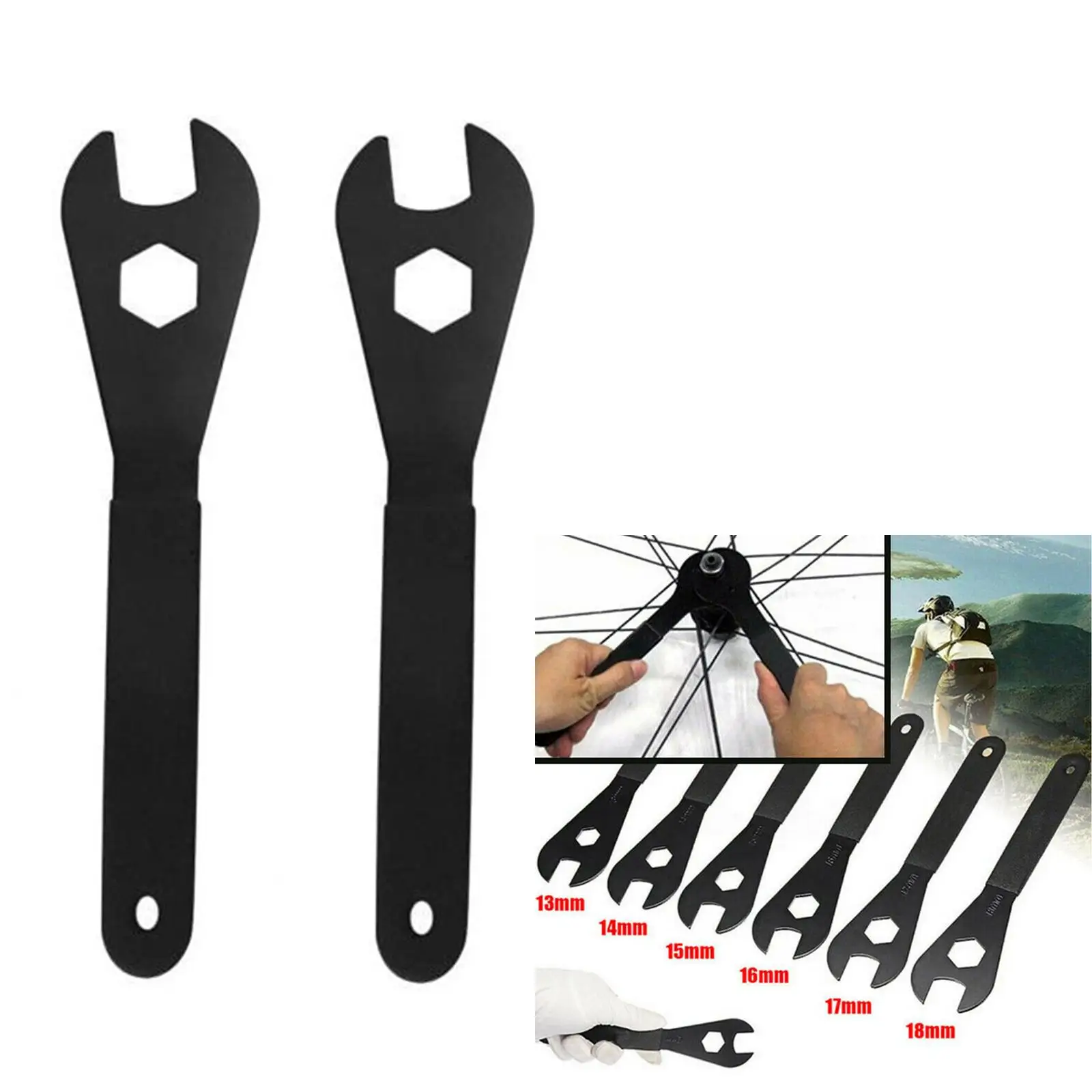 

2 шт., гаечный ключ