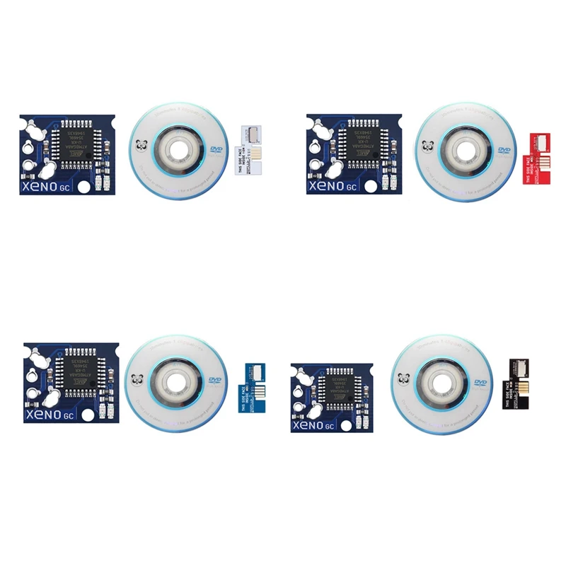 

SD2SP2 Adapter Replacement Micro-SD Card Reader + Mini Disc DVD +Xeno GC Chip For Nintendo Gamecube
