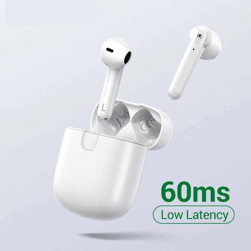 

T2 True Wireless Bluetooth Headset Tws Half In-ear Microphone Stereo Headset Game Mode