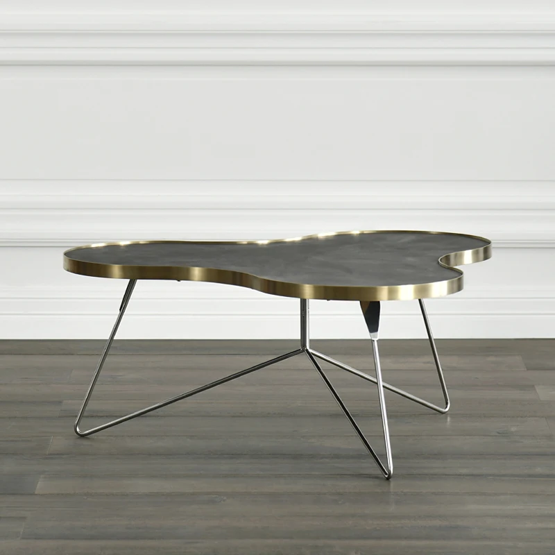 

Nordic Luxury Large Coffee Tables Modern Design Entryway Center Coffee Tables Space Saving Table Basse Living Room Furniture