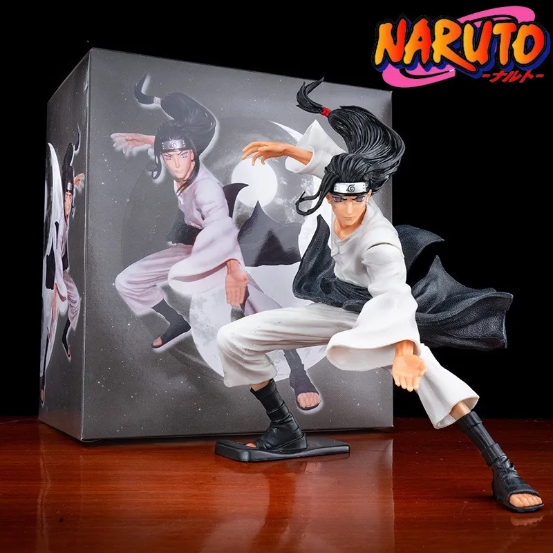 

23CM Naruto Anime Figure Hyuga Neji Shippuden Action Figure PVC Gossip Modeling Statue Collectible Model Doll Toys Gifts