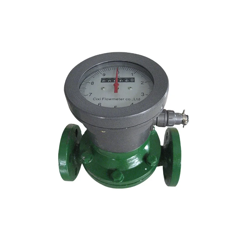 

DN10-DN150 Pulse Output Oval Gear Positive Displacement Diesel Fuel Gasoline Petrol Flowmeter Palm Oil Flow Meter