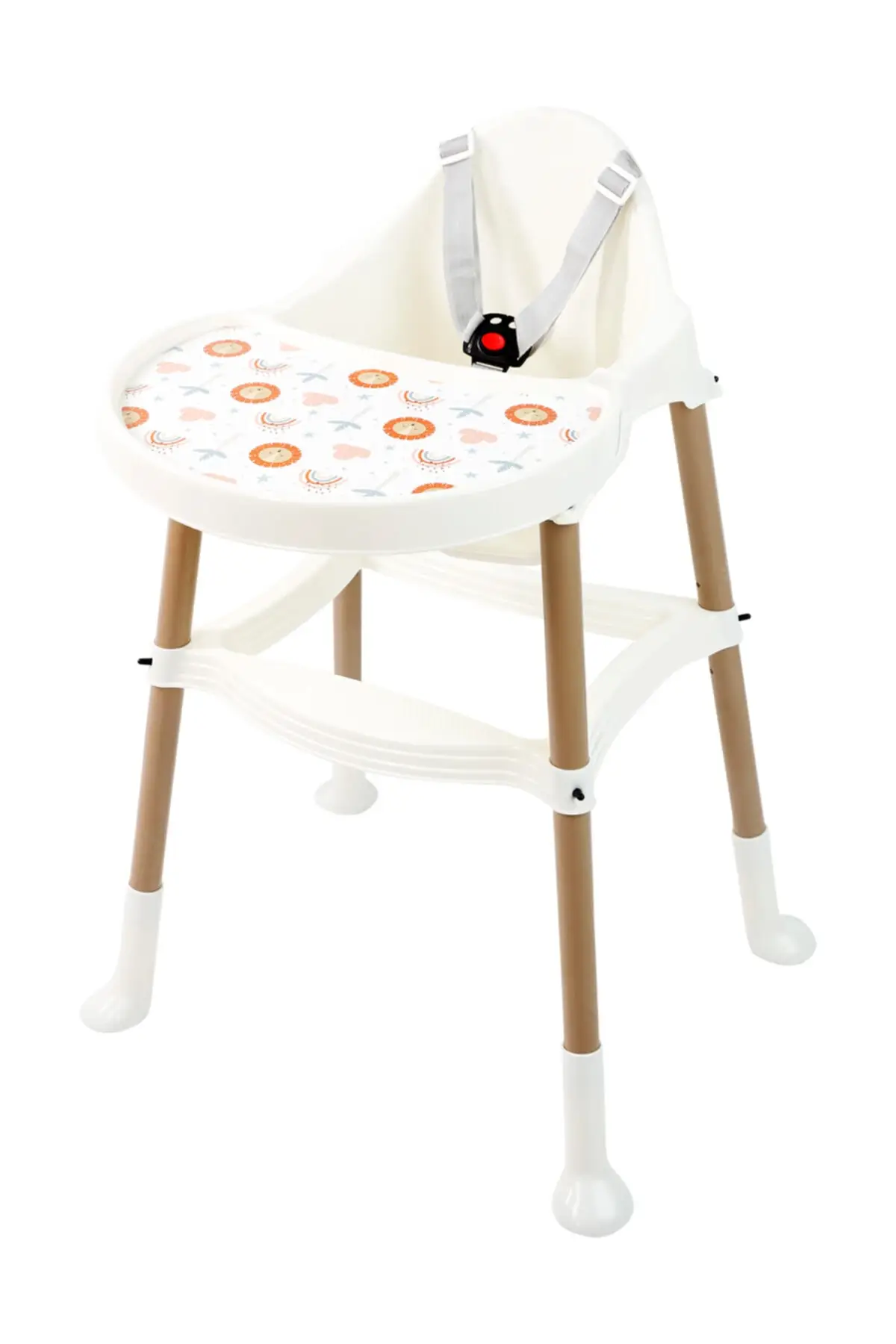 Baby High Chair for Feeding Children's Table and Chair Baby Seat Folding Adjustable Babies Dining Chair with QualityTray
