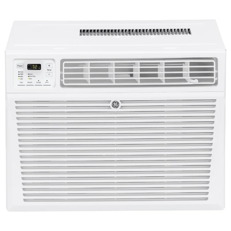 

8,000 BTU 115-Volt Window Air Conditioner with WiFi and Eco Mode for Medium Rooms, White, AEG08LZ