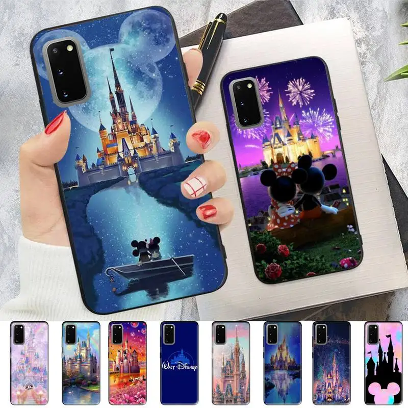 

Disney Castle Phone Case for Samsung S10 21 20 9 8 plus lite S20 UlTRA 7edge