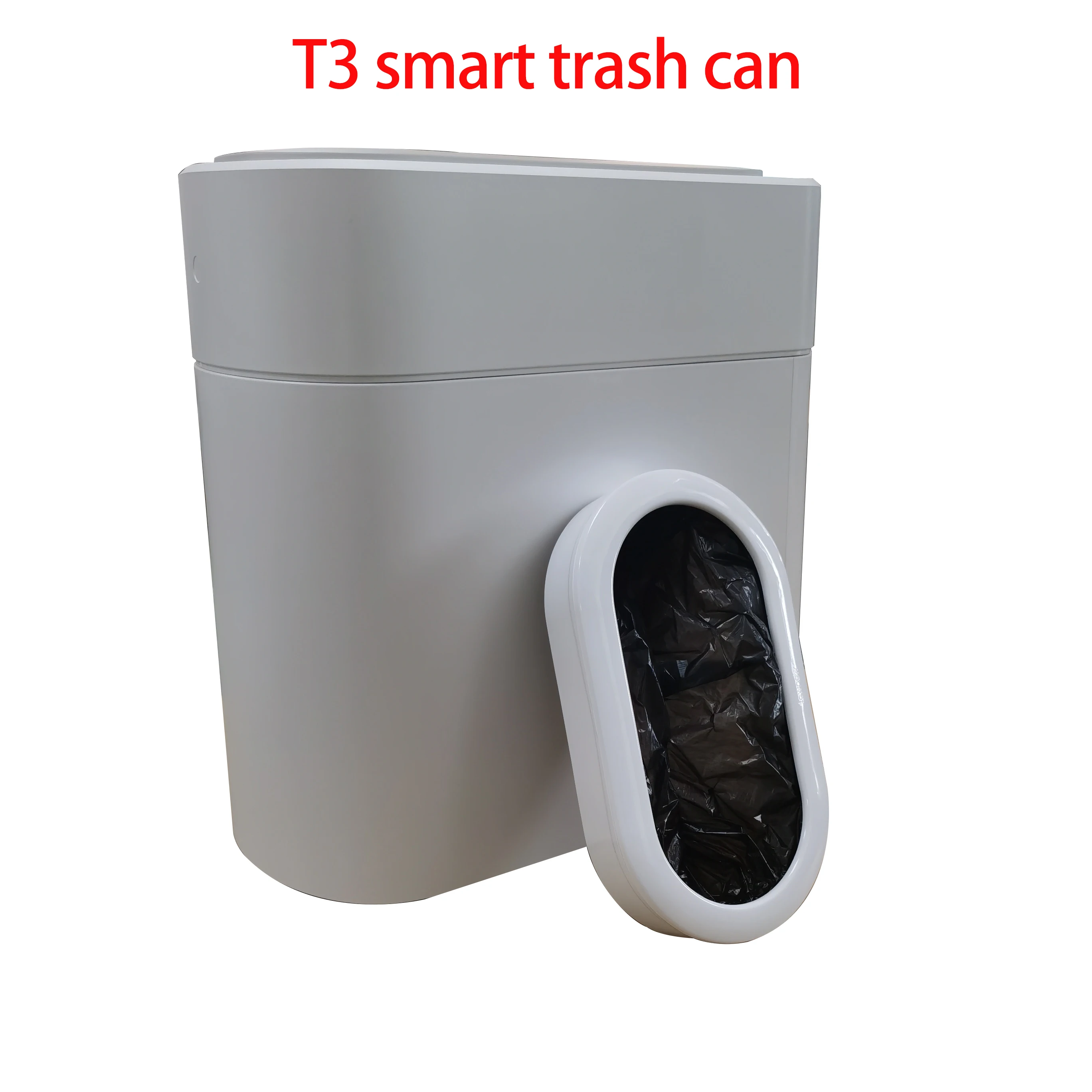 

Мусорная корзина Townew T3, самозапечатывающаяся самоменяющаяся мусорная корзина 13L с датчиком движения, автоматическая открывающаяся крышка, ...