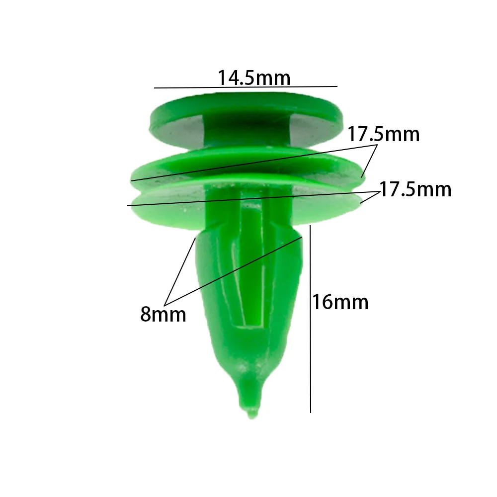 

Зажимы для крепления обшивки внутренней дверной панели, пластиковые поршни для Jeep Wrangler TJ Grand Cherokee, сменные автомобильные фиксаторы