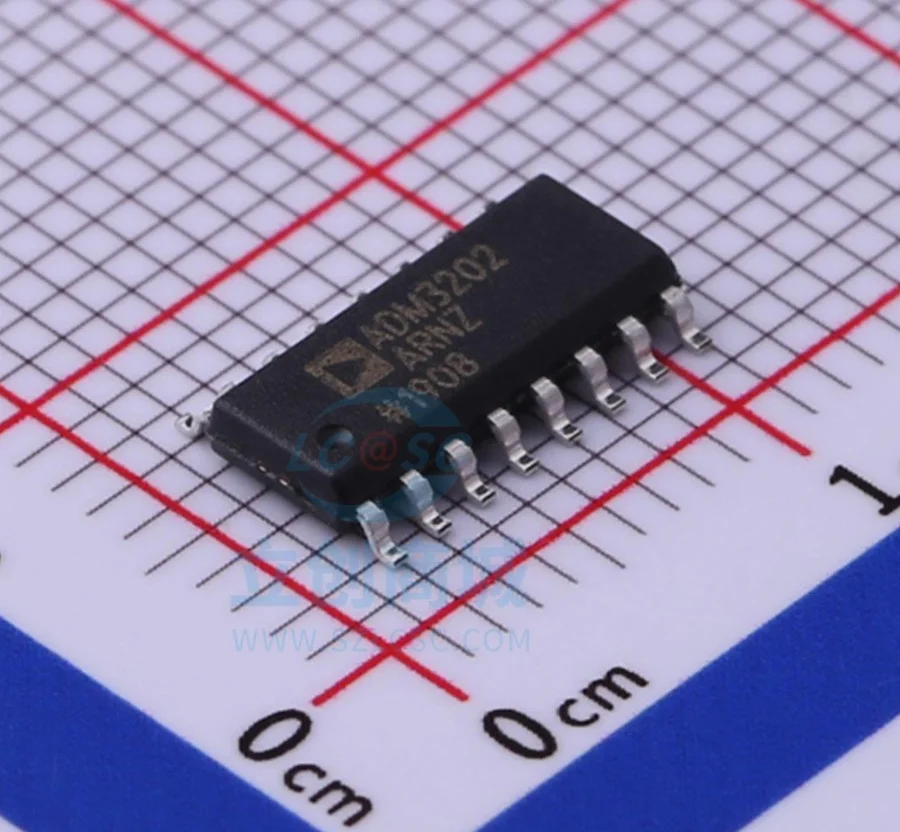 

ADM3202ARNZ-REEL Package SOIC-16 New Original Genuine IC Chip