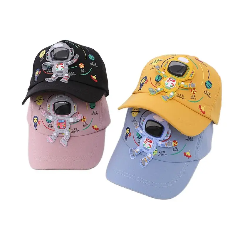 

Doitbest 2022 Spring Summer Kids Boy Girl cap Baseball Hats astronaut Children Sun Hats Peaked Caps snapback For 2 to 7 Years