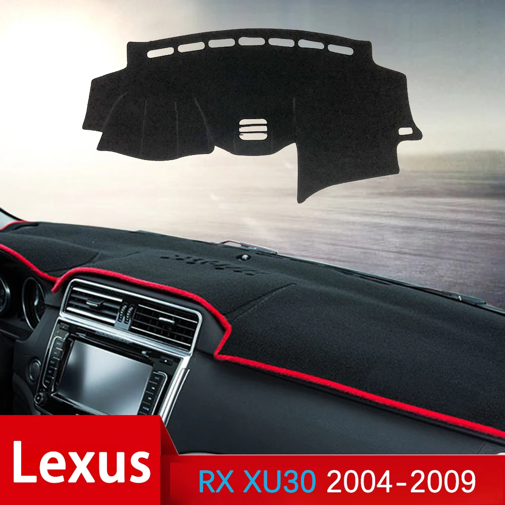 

Противоскользящий коврик для приборной панели Lexus RX 2004 ~ 2009 XU30, Солнцезащитный коврик для защиты автомобильных аксессуаров RX300 RX330 RX350 RX400h 2006