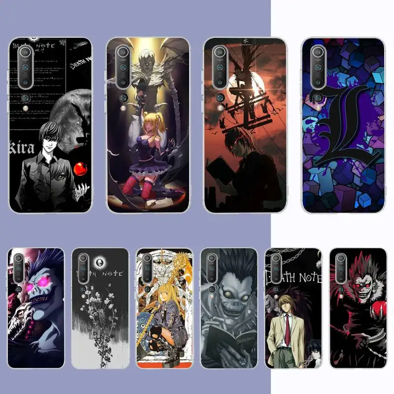 

Anime Manga Death Note Ryuk Phone Case for Samsung S21 A10 for Redmi Note 7 9 for Huawei P30Pro Honor 8X 10i cover