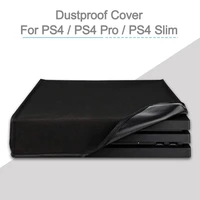 dustproof soft cover case for ps4 pro ps4 slim console protector sleeve dust cover skin for playstation 4 pro games accessories
