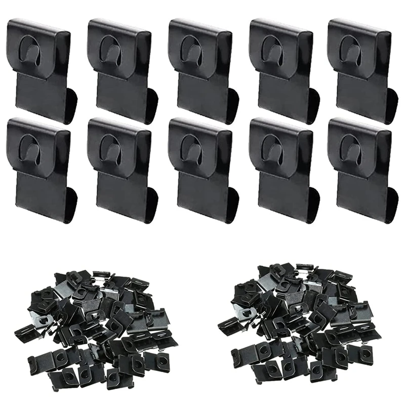 

500 Pieces Picture Hook Photo Frame Hanger Picture Hanger Iron Hanger Suitable For 2-3Mm Photo Frame Plate Thickness