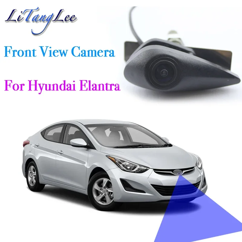 Для Hyundai Elantra MD UD 2010 ~ 2015 Автомобильная камера переднего вида ночного видения HD
