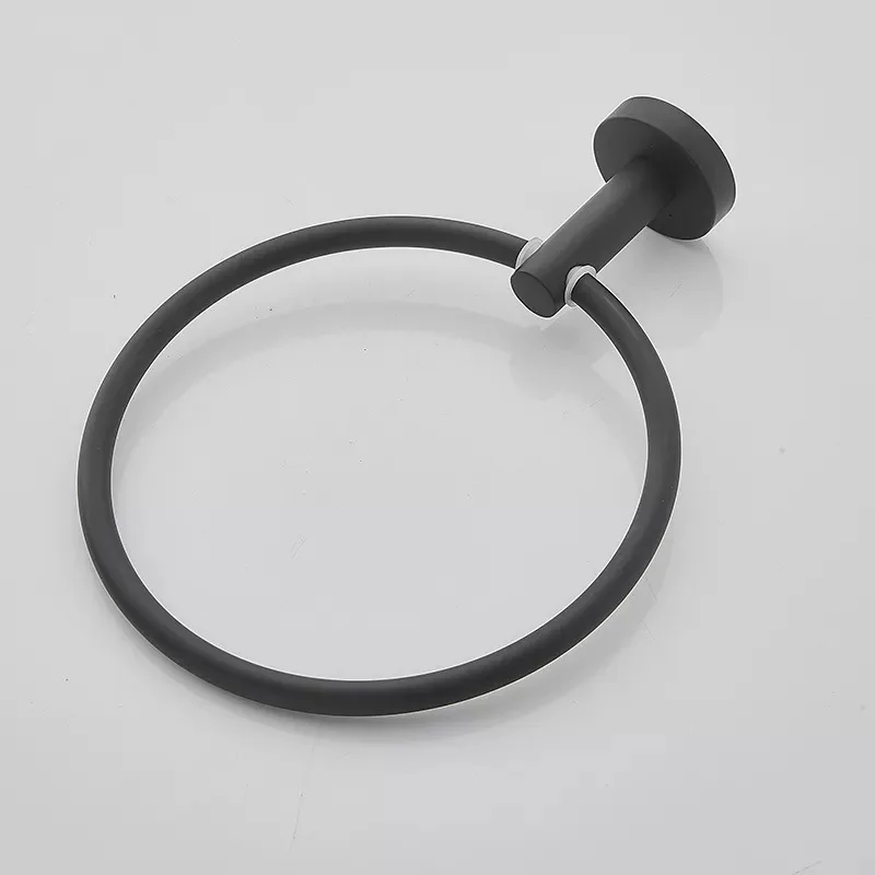 

Держатель для полотенец из нержавеющей стали, тяжелый круглый держатель для банных полотенец, вешалки с настенным креплением из матового н...