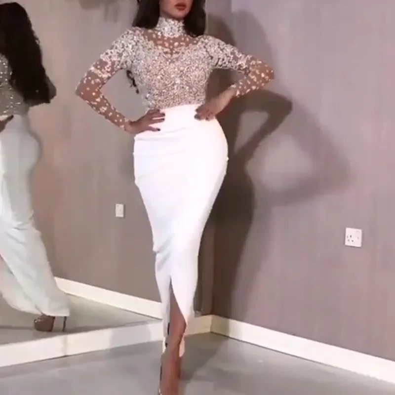 2020 New Sexy Satin Wedding Party Dress Dress Evening Dress Wedding Beach Outdoor Activities Cocktail Party Birthday Suit