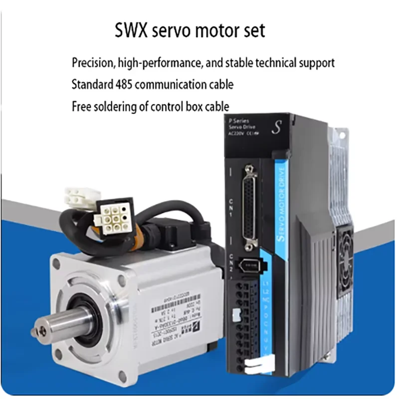 Серводвигатель переменного тока SWX60 200 Вт/400 Вт/600 Вт 0.64N/1.27N/1.91NM3000 об/мин
