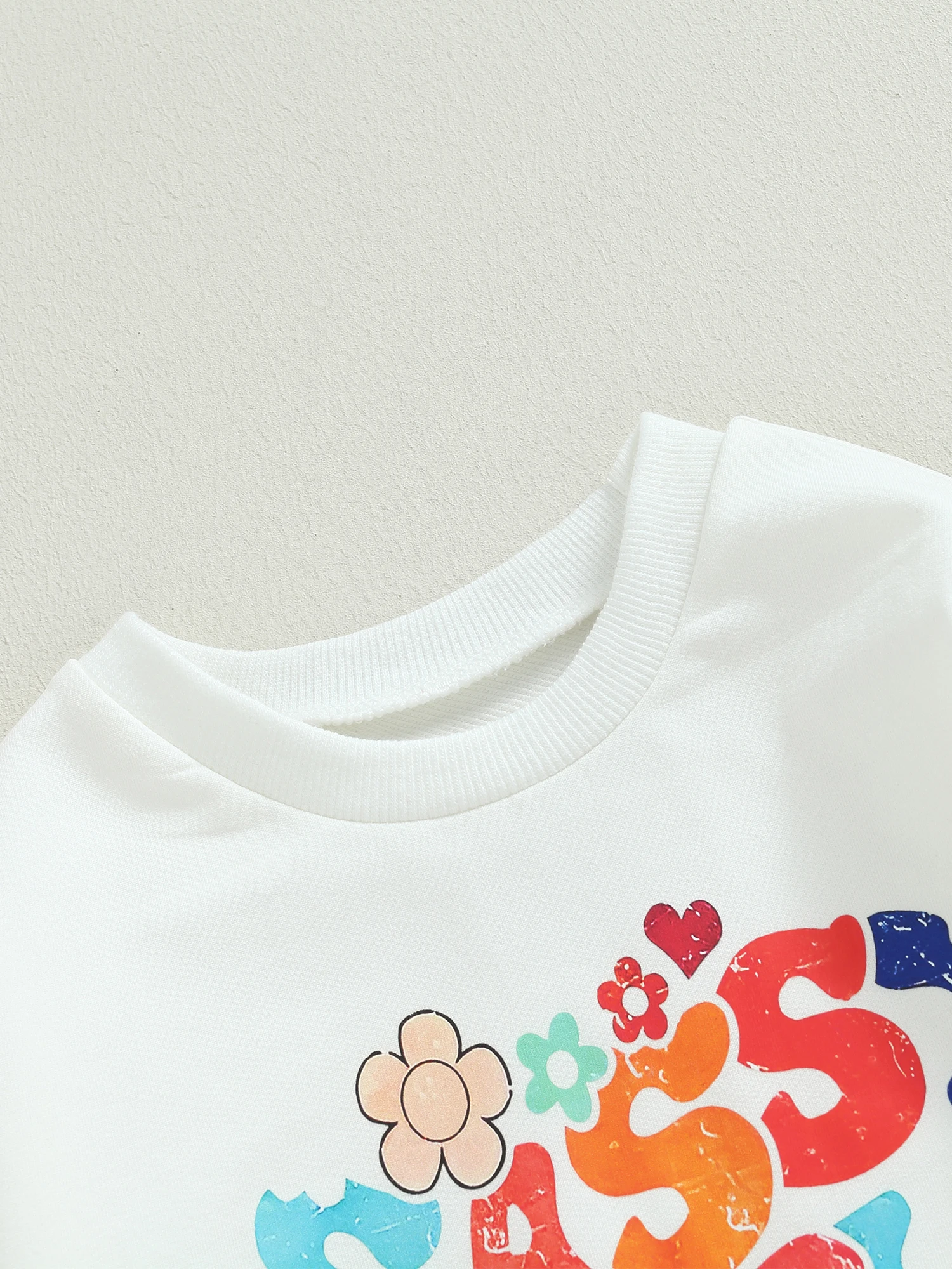 

Cute Toddler Girl Jumpsuit Stylish Long Sleeve Floral Print Round Neck Autumn Dress