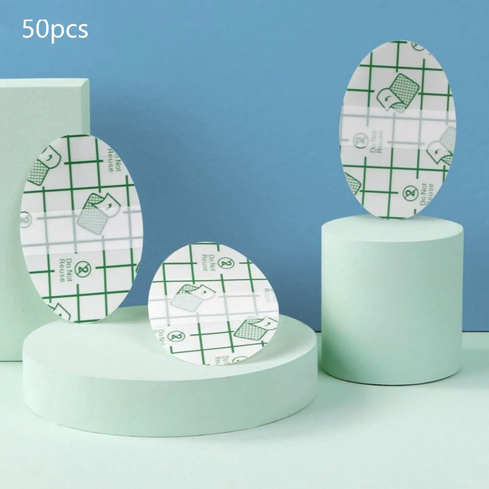 

50 Pieces Baby Waterproof Ear Covers Disposable Ear Stickers for Shower Swimming