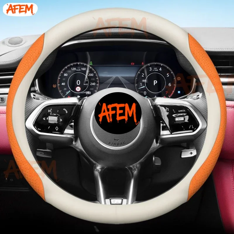 Фото Кожаный чехол на руль автомобиля, нескользящий, для Jaguar X F S Type XF 250 260 XE XFR E F I Face Xj X350 X351 Xjl, аксессуары №4