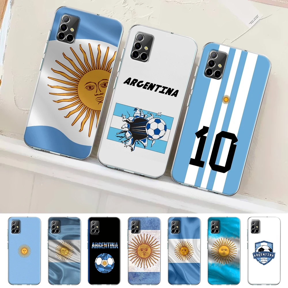 

Republic Of Argentina Case for Samsung Galaxy A53 A13 A52 A12 A51 A32 A71 A21s A31 A72 A02s A41 A11 A42 TPU Soft Phone Cover