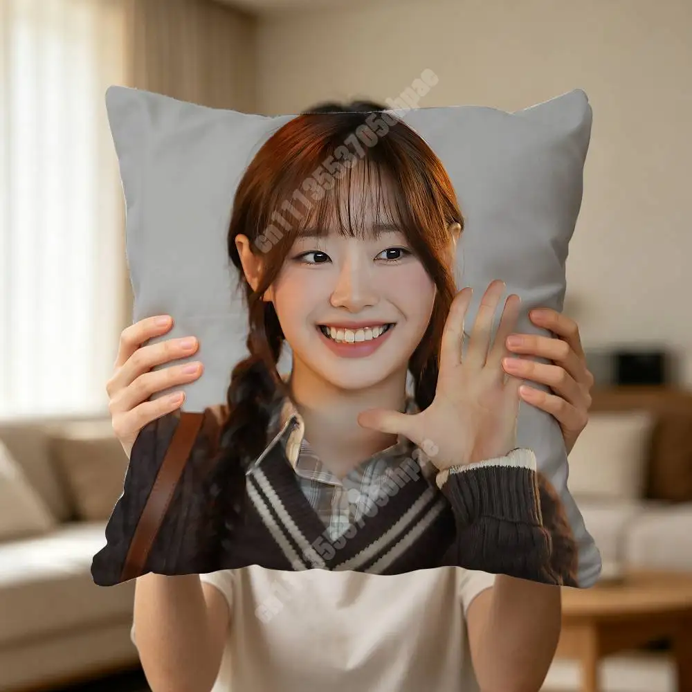 Фото Чехол для подушки/декоративной подушки Kpop C-Chuu Singer K-Kim J-Jiwoo для дивана, уютный акцент для спальни, декор для студии №2