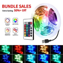 ONELED Led Strip Lights Usb 5V Remote Bundle Kits Local Fast Shipping RGB led Ribbon for tv Background Lighting PC Gaming Room